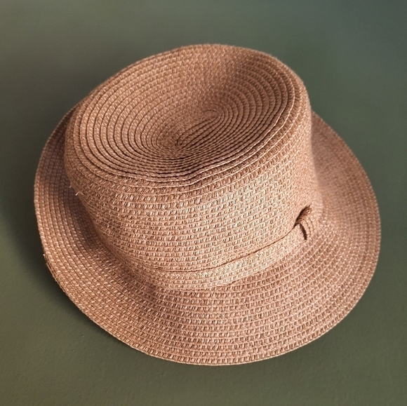 Kate Landry Straw Sun Hat - Picture 2 of 6